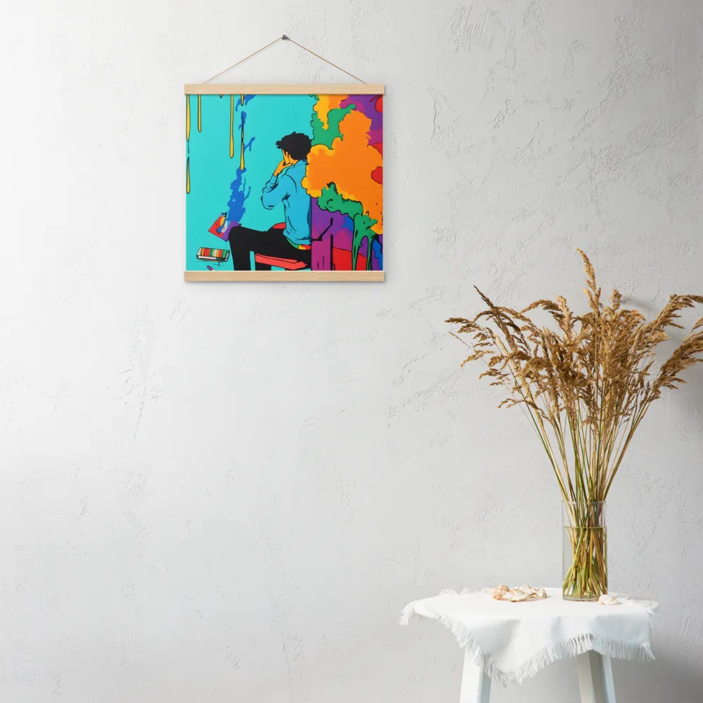 The Artist Within | Poster With Oak Wood Hanger | 16″×16″