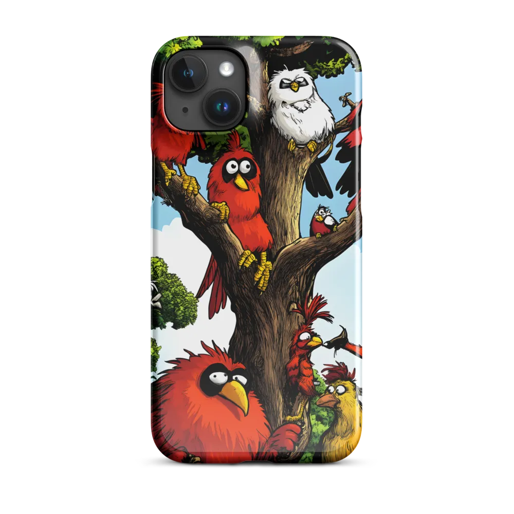 Whimsical Avian Gathering