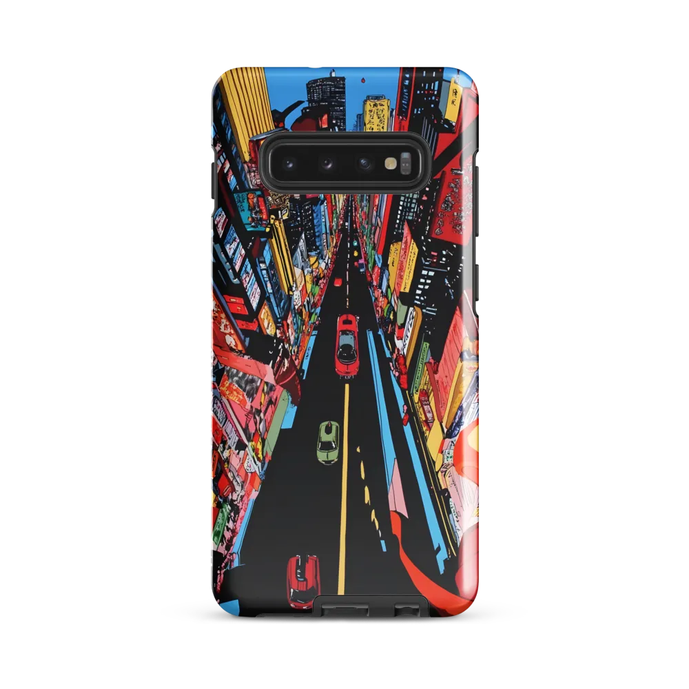 Urban Symphony: A Bird's-Eye View of Life | Phone Case |  S10 Plus | Tough Case | Glossy