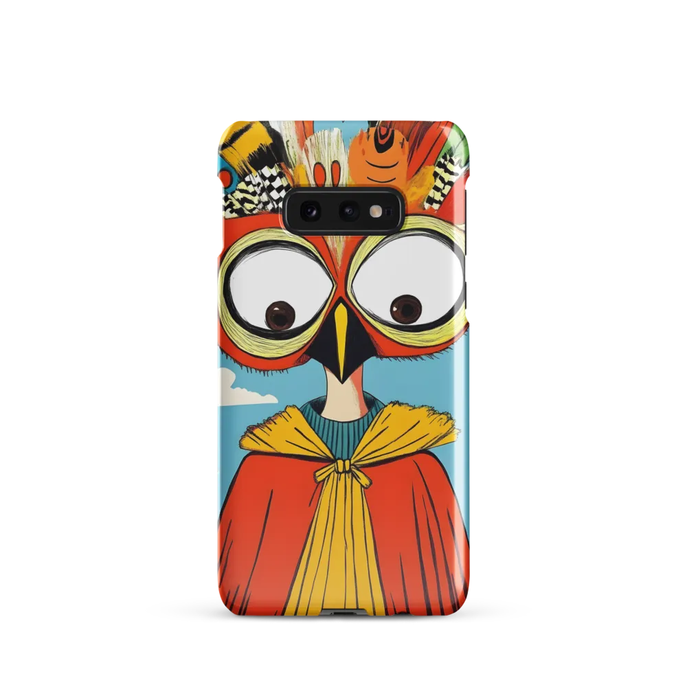 A Whimsical Encounter: The Owl-Human Fusion