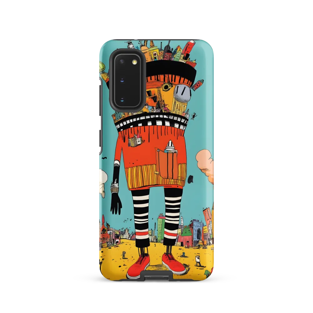 Urban Fantasia: A Whimsical Encounter | Phone Case |  S20 | Tough Case | Matte