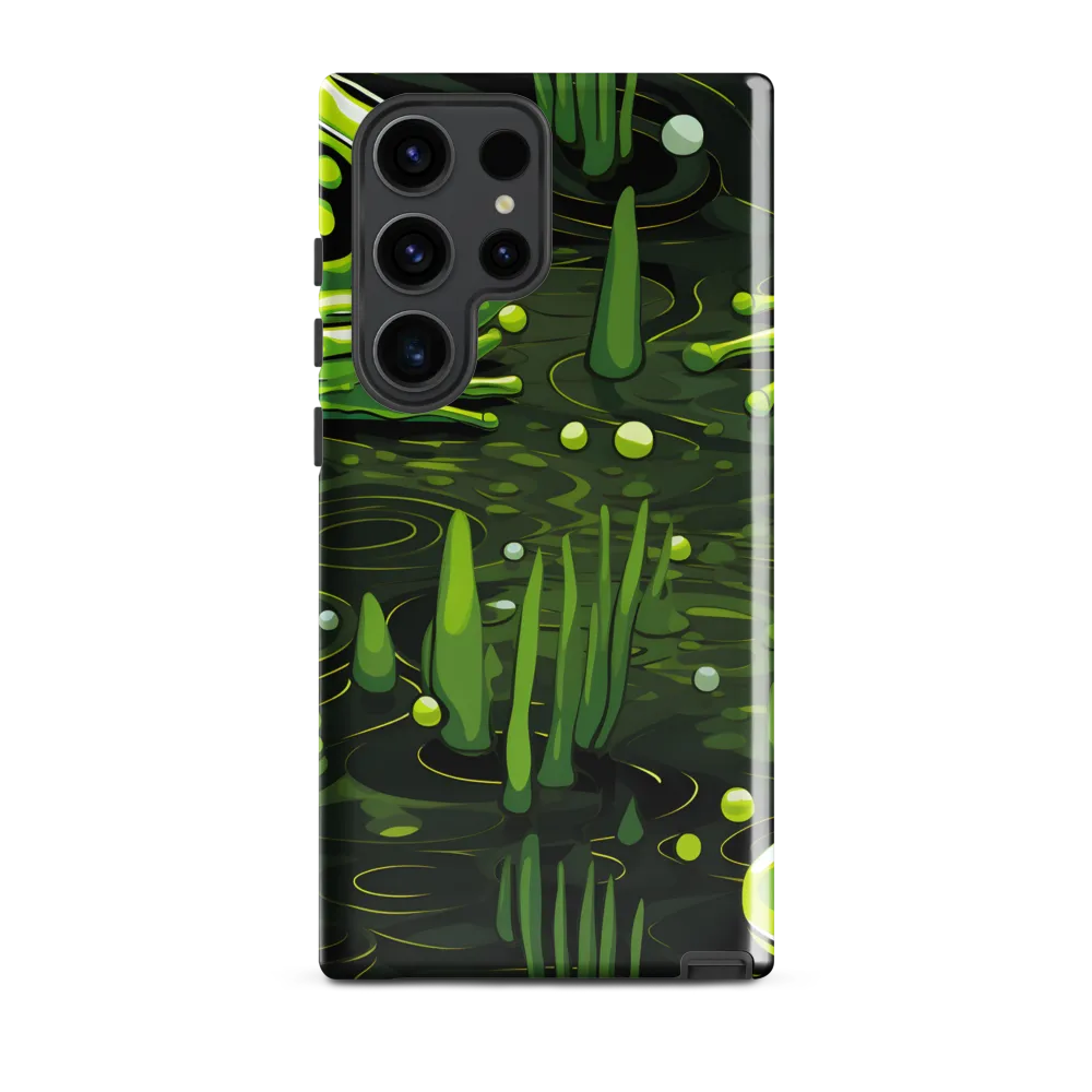 Green Harmony: Life Beneath the Surface