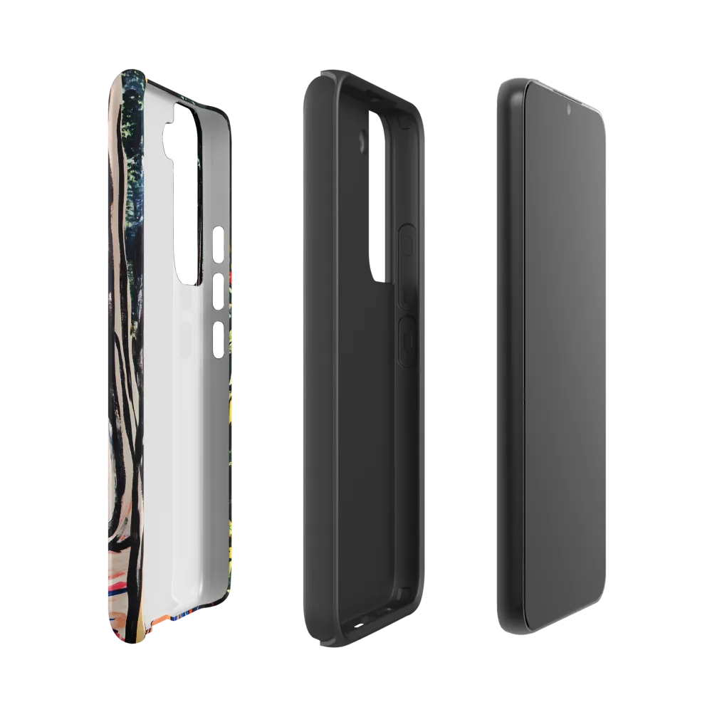 Contemplation in Nature | Phone Case |  S22 | Tough Case | Matte