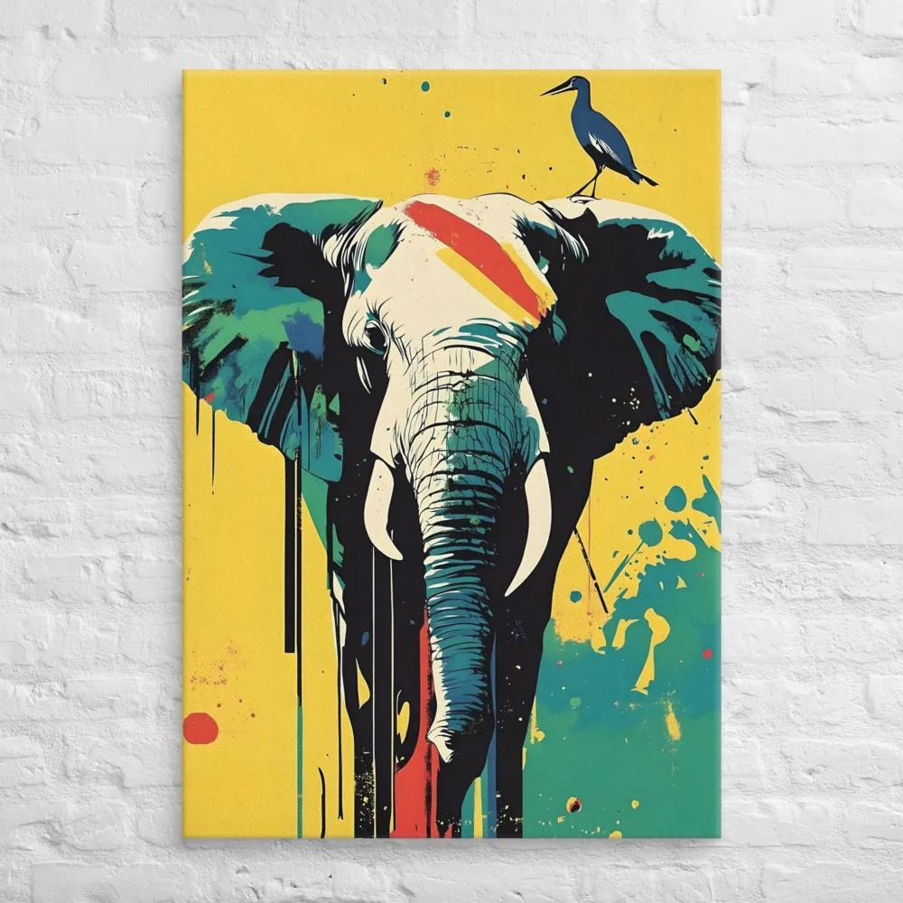 Elegance of the Wild: A Colorful Harmony