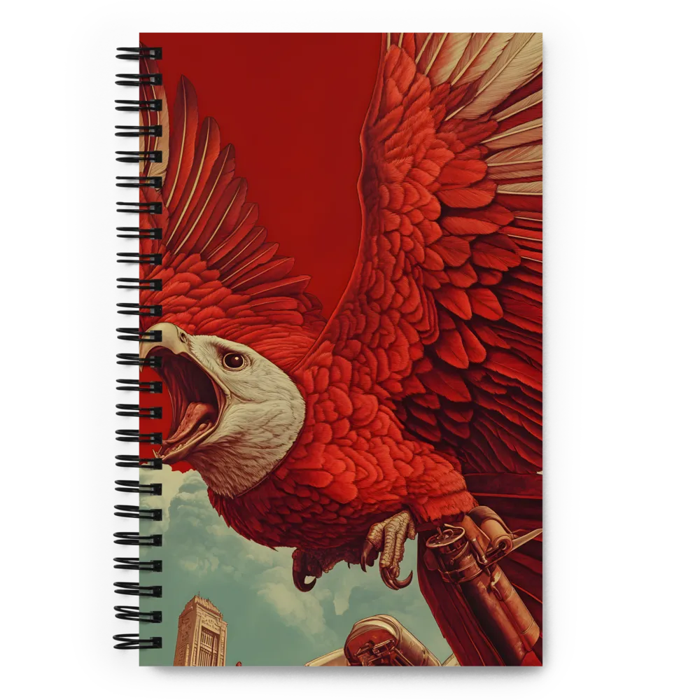 Wings of Fury | Spiral Notebook