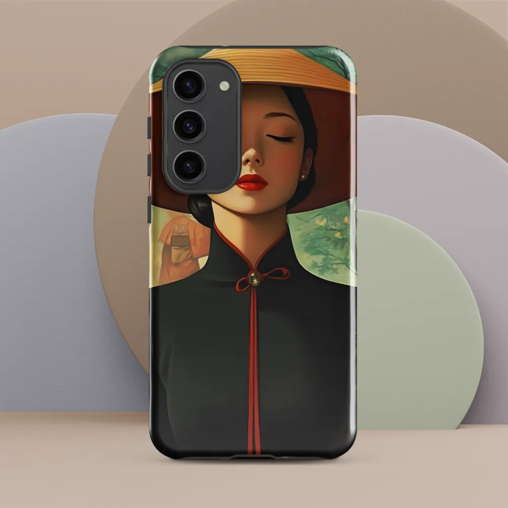 Elegance in Tranquility | Phone Case |  S23 Plus | Tough Case | Glossy