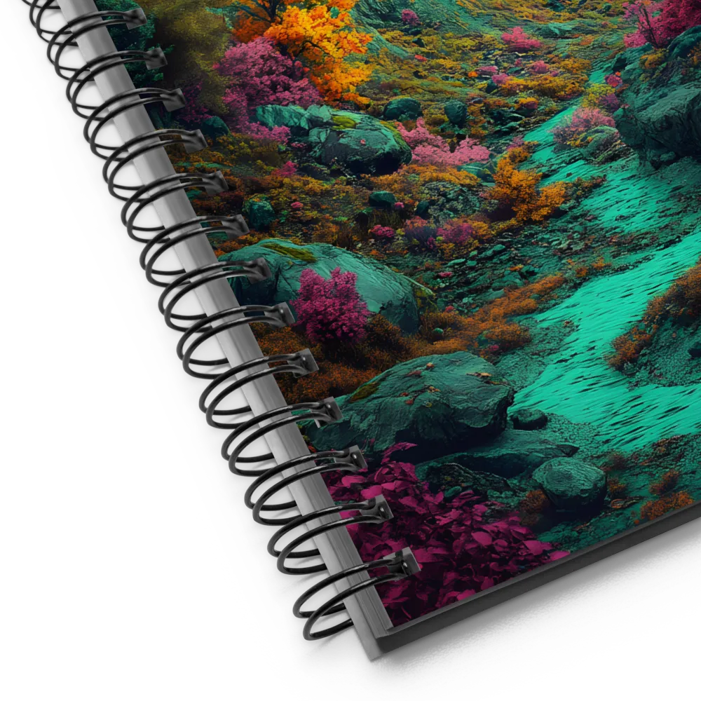 Ethereal Landscapes: A Journey Through Color | Spiral Notebook