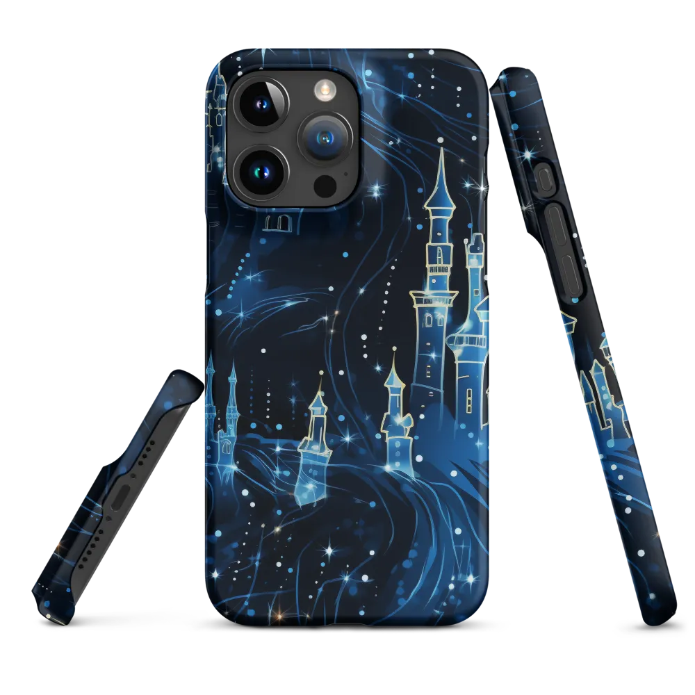 Dreamy Castles in a Starry Sky | Phone Case |  15 Pro Max | Snap Case | Matte