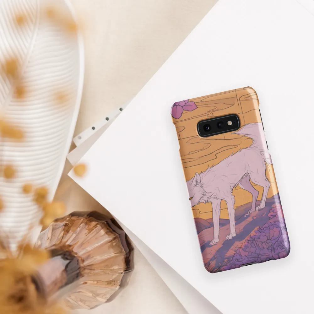 Whispers of the Violet Dawn | Phone Case |  S10e | Snap Case | Matte