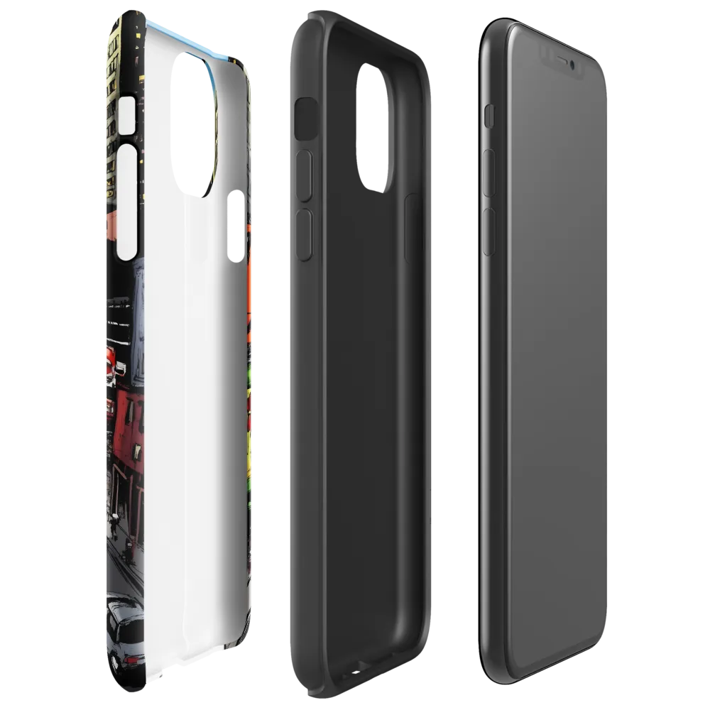 City Pulse at Dusk | Phone Case |  11 Pro Max | Tough Case | Glossy