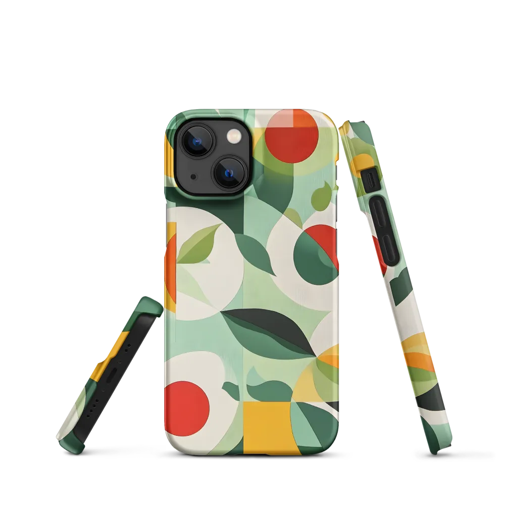 Harmony in Shapes: A Playful Abstract Design