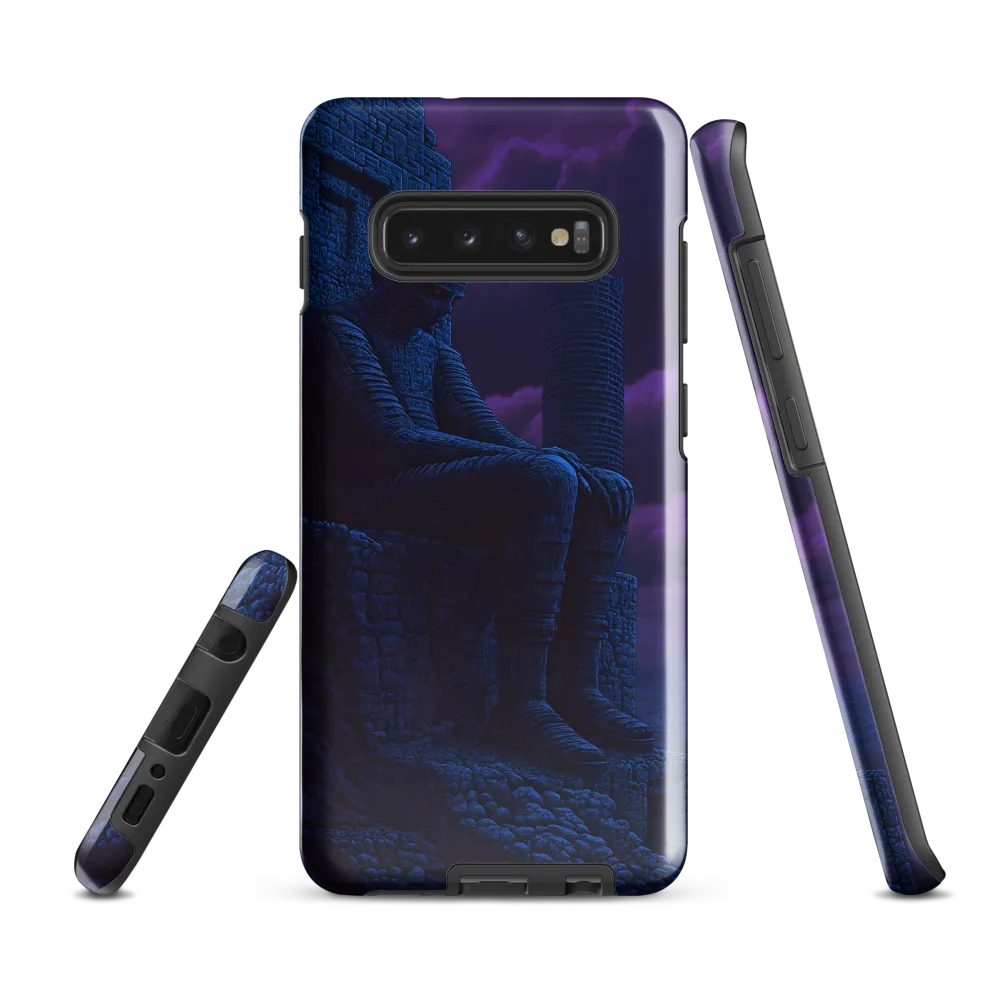 The Watcher of Solitude | Phone Case |  S10 Plus | Tough Case | Glossy