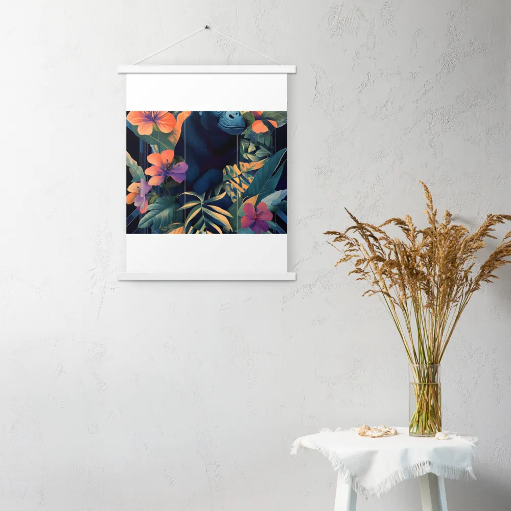 Harmony of Nature and Geometry | Poster With White Wood Hanger | 18″×24″