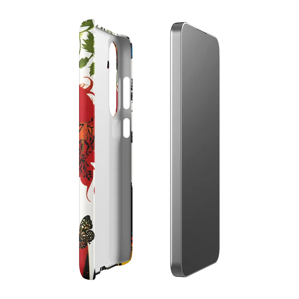 Floral Dreams | Phone Case |  S24 Plus | Snap Case | Matte