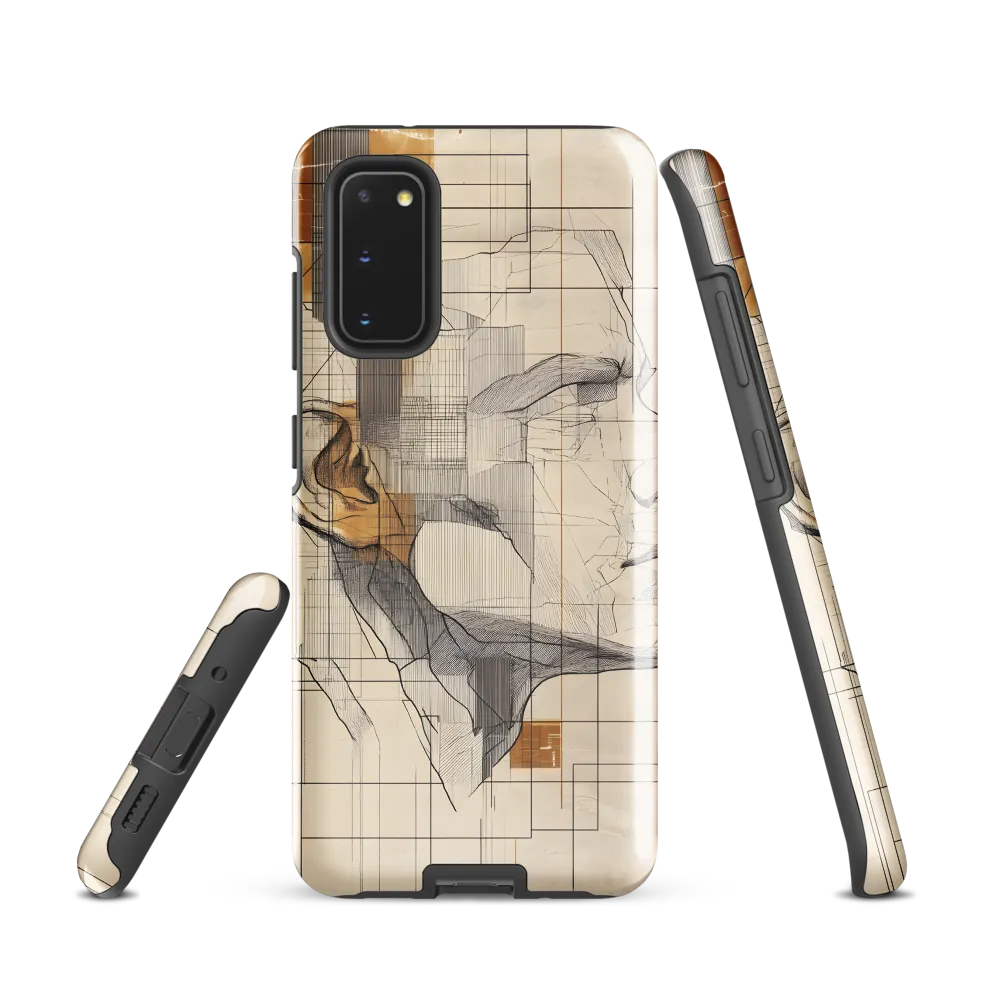 Geometric Reverie | Phone Case |  S20 | Tough Case | Glossy