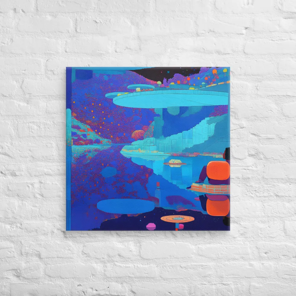 Reflections of Serenity | Canvas | 26″×26″