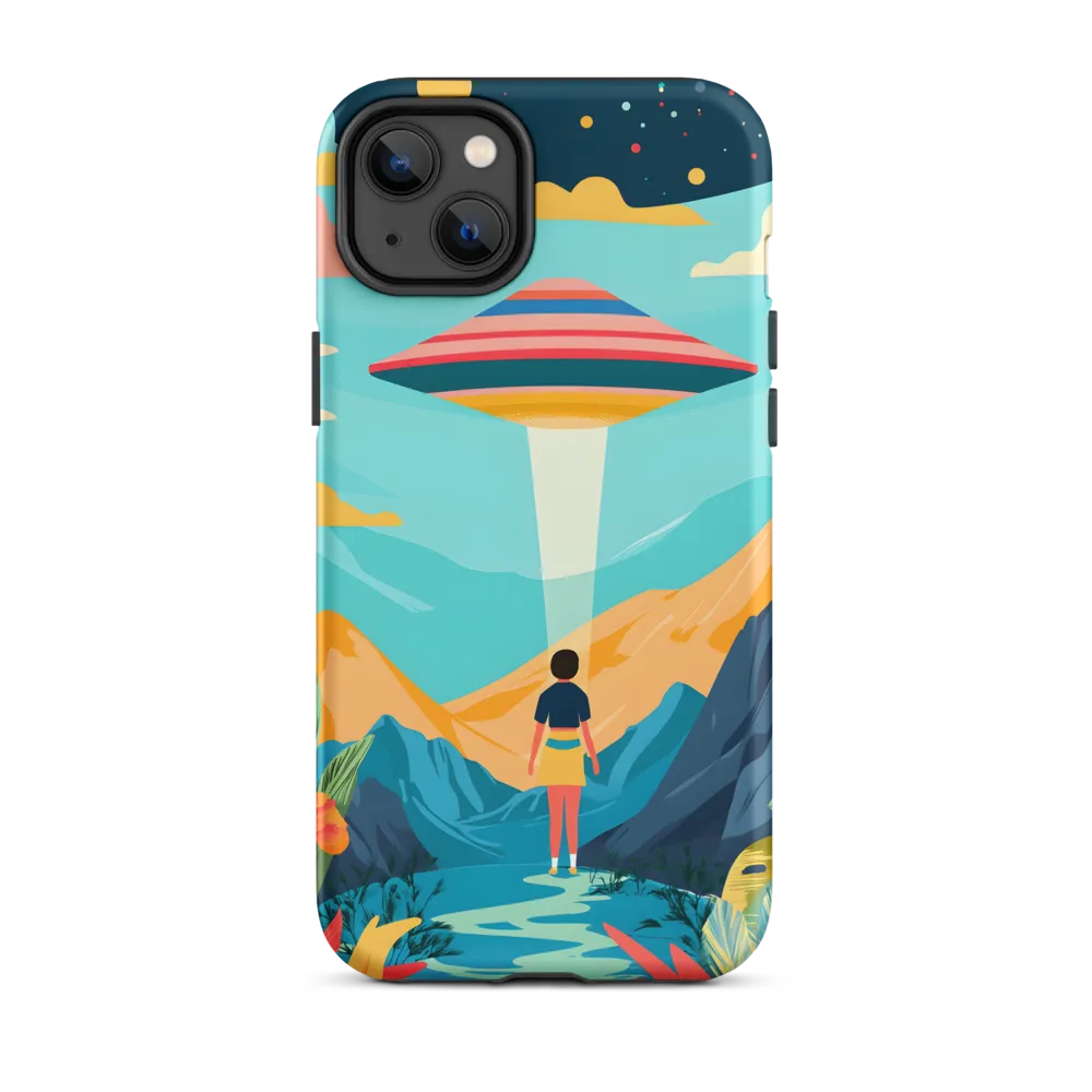 Celestial Encounter | Phone Case |  14 Plus | Tough Case | Matte