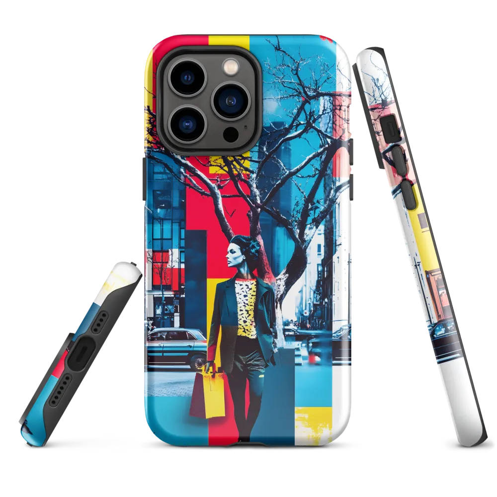 Urban Elegance | Phone Case |  14 Pro Max | Tough Case | Glossy