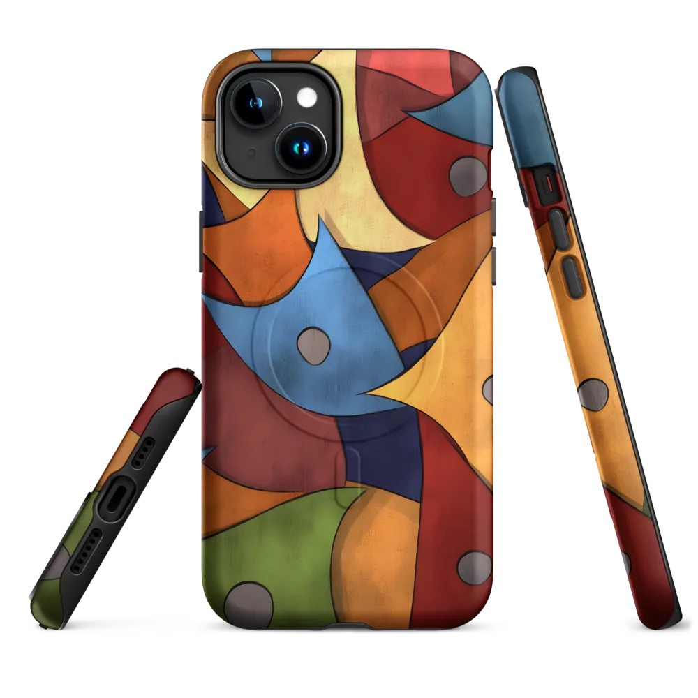 Vibrant Interplay of Shapes