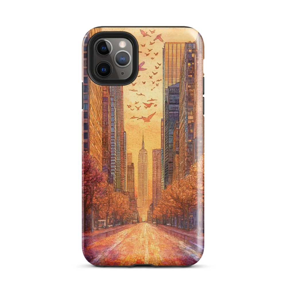 Urban Serenity at Dusk | Phone Case |  11 Pro Max | Tough Case | Glossy