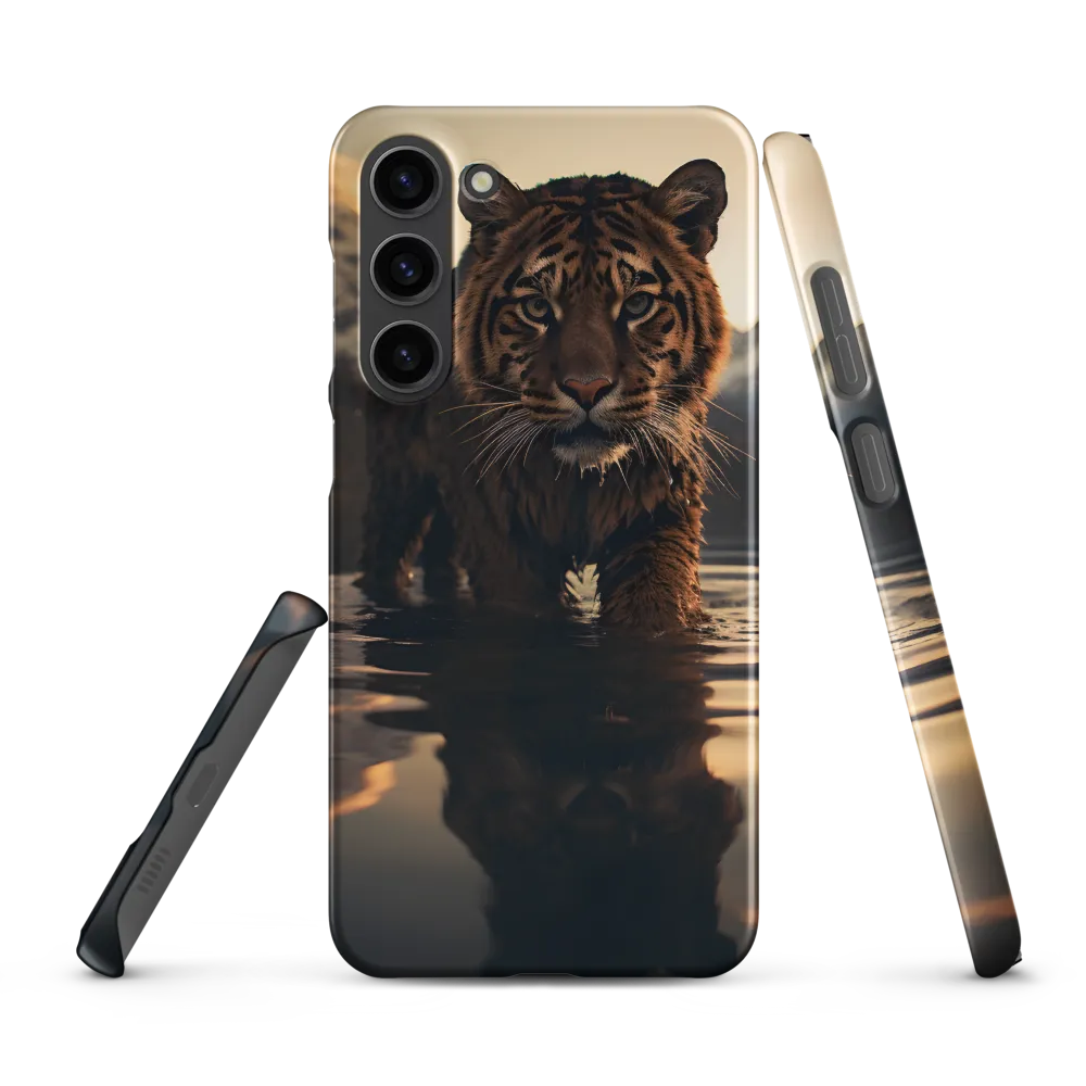 Majestic Reflection: The Tiger's Domain