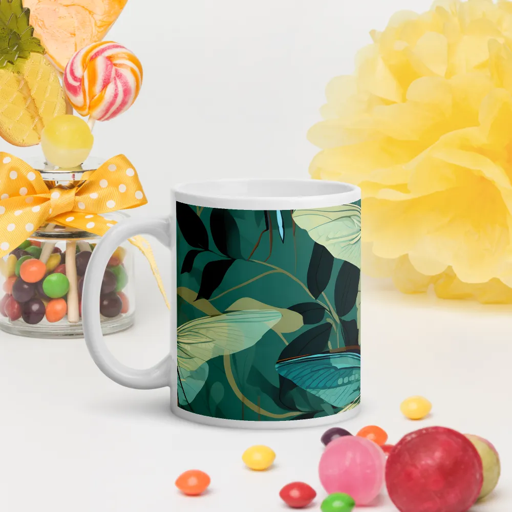 Whispers of Nature: Dragonflies in Harmony | Mugs | Multiple Sizes & Colors