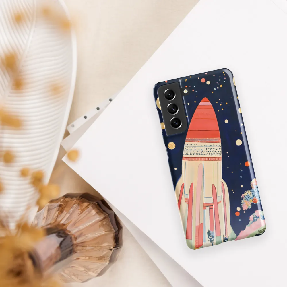 Cosmic Dreams: The Rocket's Journey