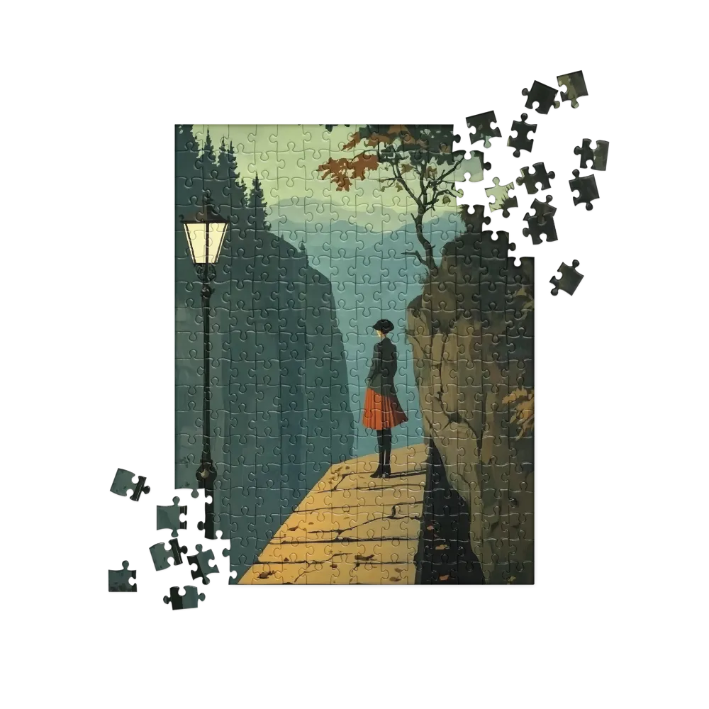 Contemplation at the Edge | Jigsaw Puzzle | 252 pieces