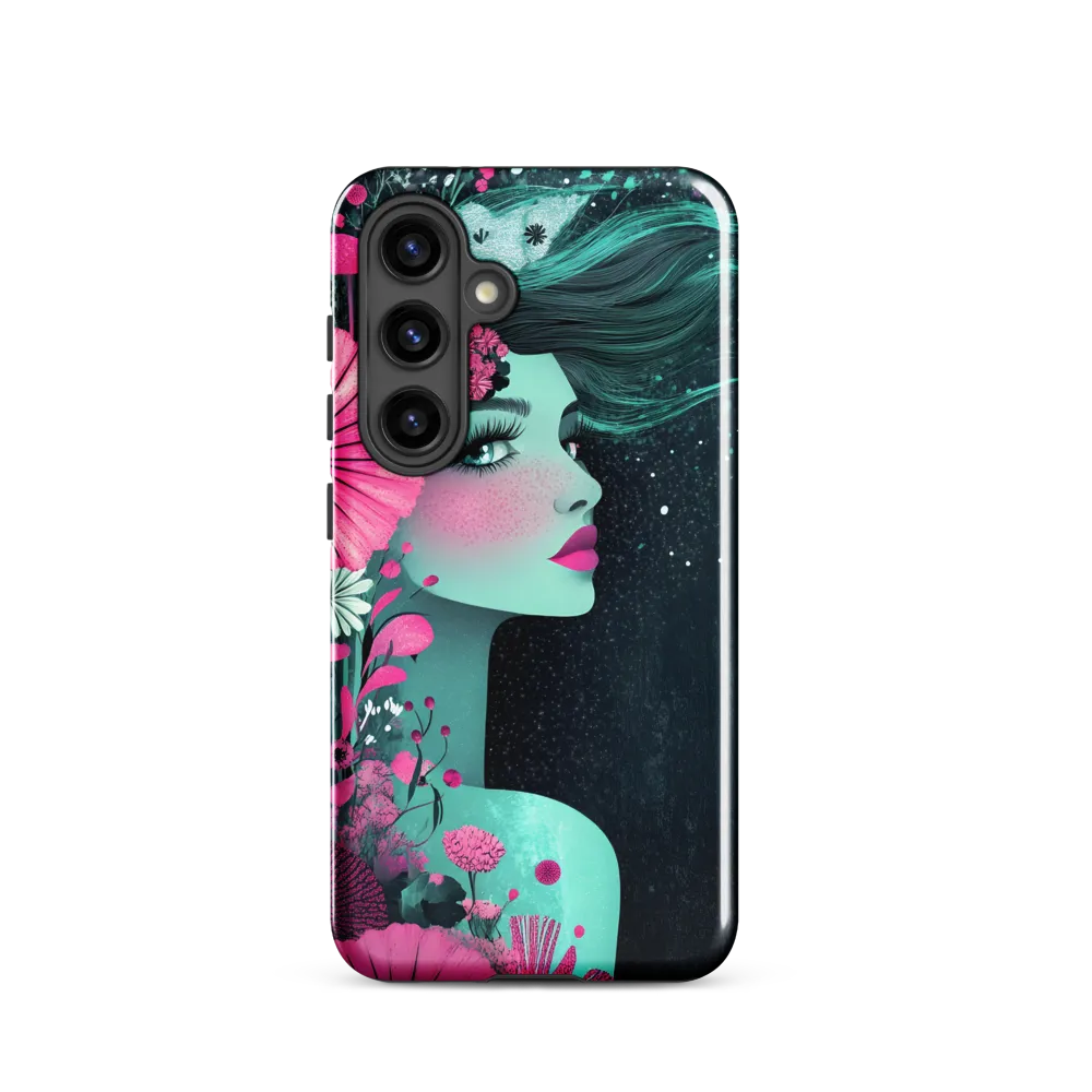 Floral Harmony: Portrait of Serenity