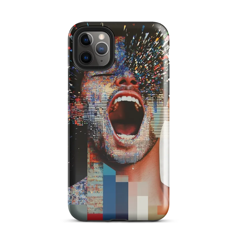 Eruptive Expression | Phone Case |  11 Pro Max | Tough Case | Glossy