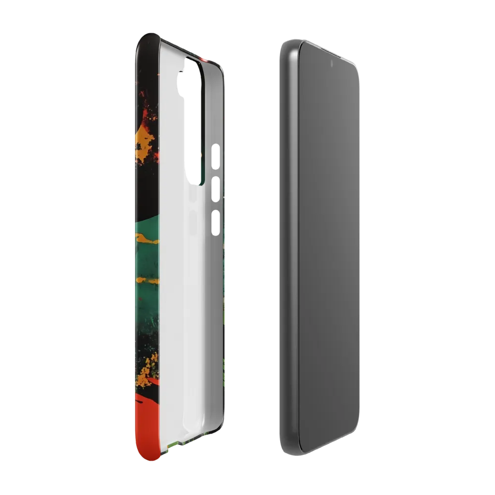 Journey Through the Cosmic Canvas | Phone Case |  S22 Plus | Snap Case | Glossy