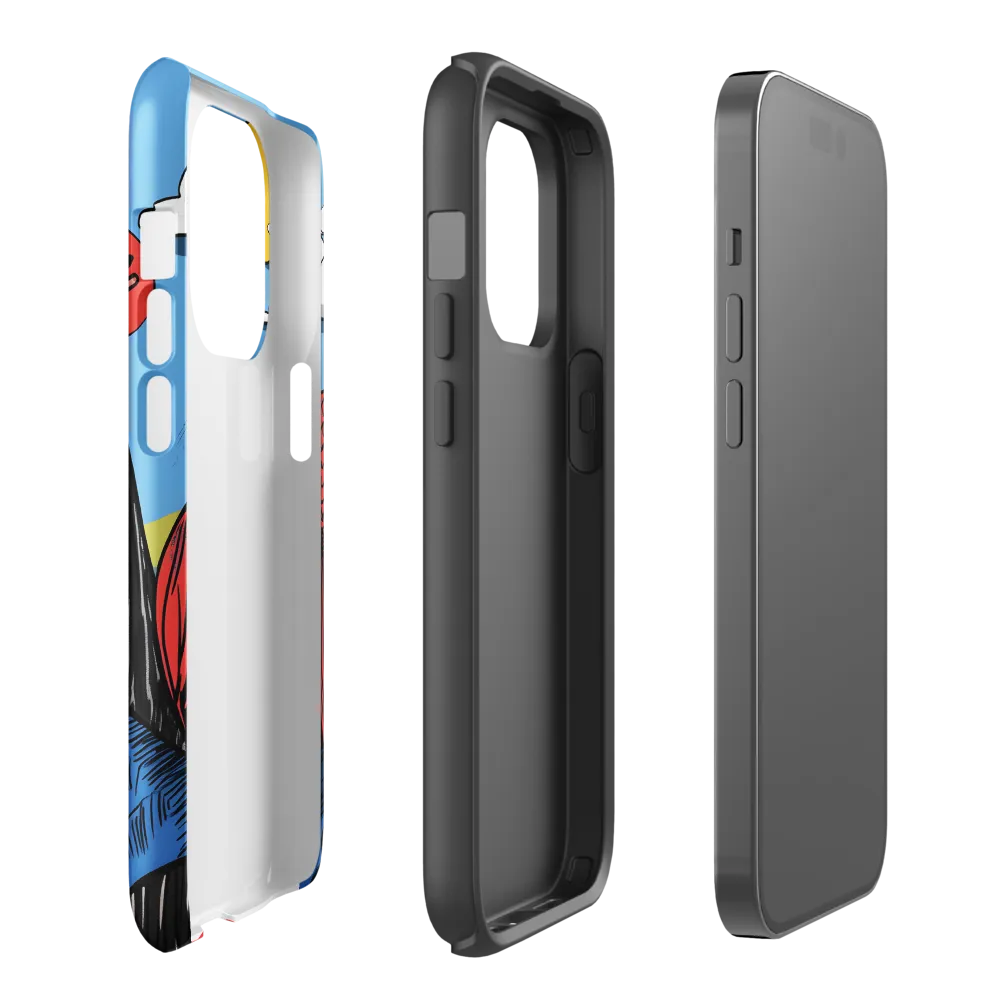 A Playful Journey Through Whimsical Woods | Phone Case |  14 Pro | Tough Case | Glossy