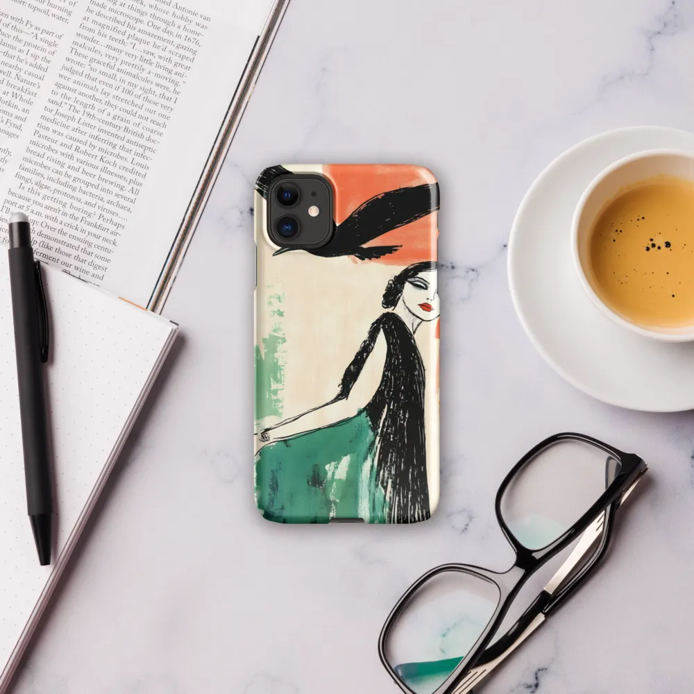 Elegance in Flight | Phone Case |  11 | Snap Case | Glossy
