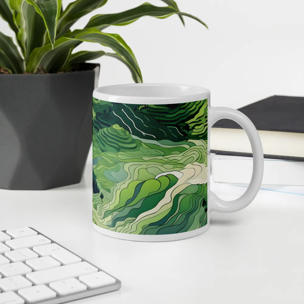 Harmony of the Lush Landscape | Mugs | Multiple Sizes & Colors