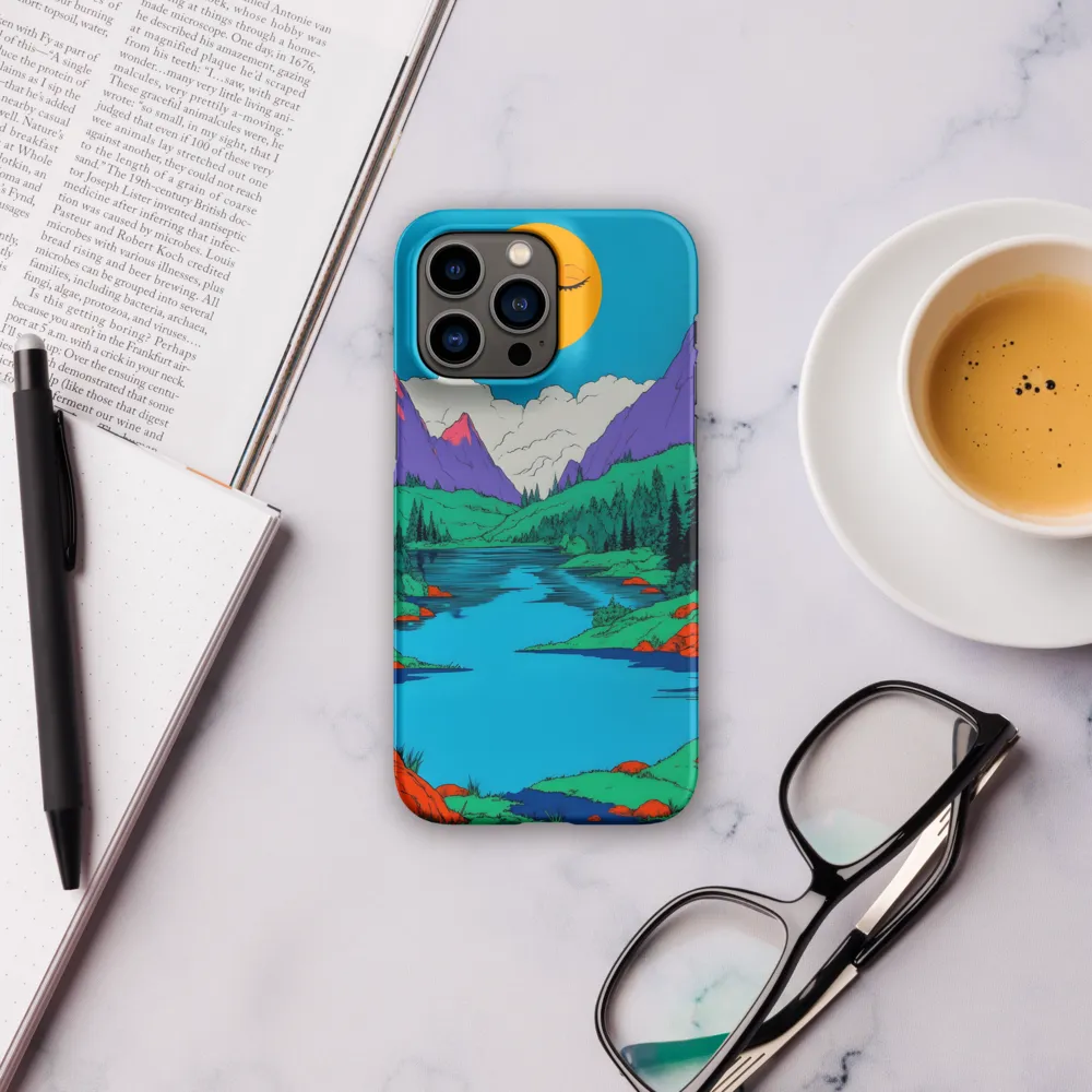 Whimsical Serenity in Vibrant Colors