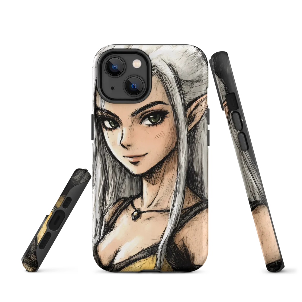 Ethereal Elegance: The Elf's Portrait