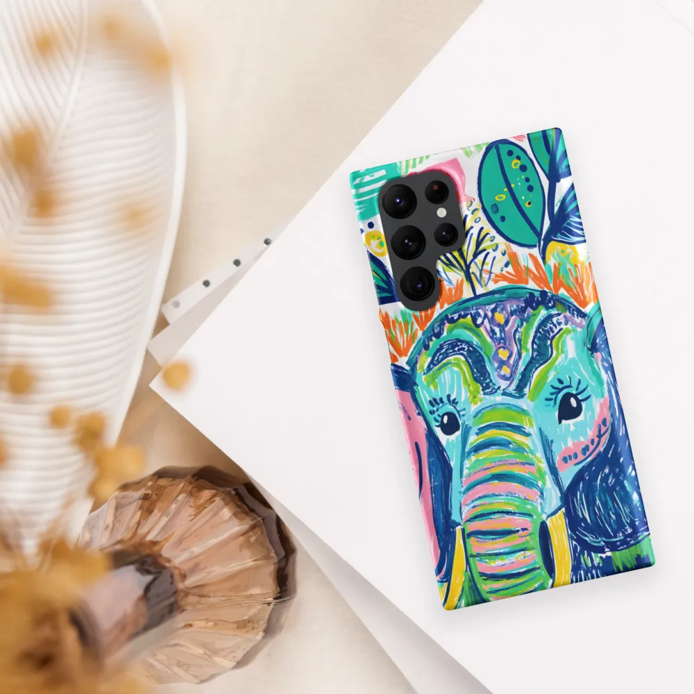 Whimsical Elephant Portrait