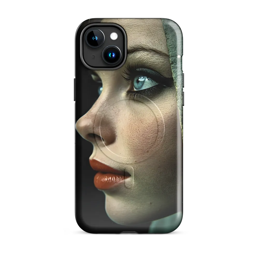 Gaze of Elegance | Phone Case |  15 Plus | MagSafe® Tough Case | Glossy