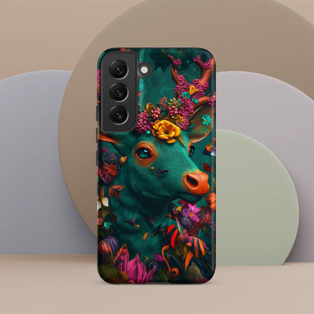 Whimsical Blossoms of the Enchanted Forest | Phone Case |  S22 | Tough Case | Matte