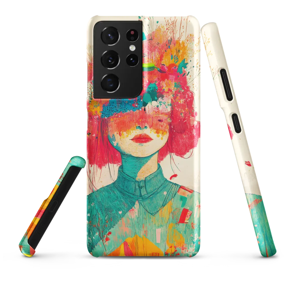 Whimsical Floral Portrait