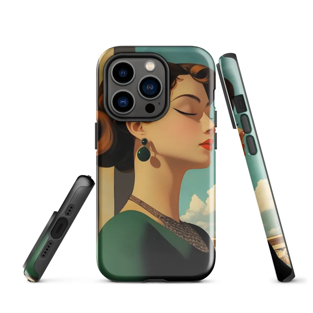 Elegance in Art Deco: A Portrait of Grace