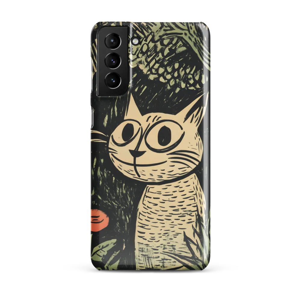 Whimsical Cat in the Forest