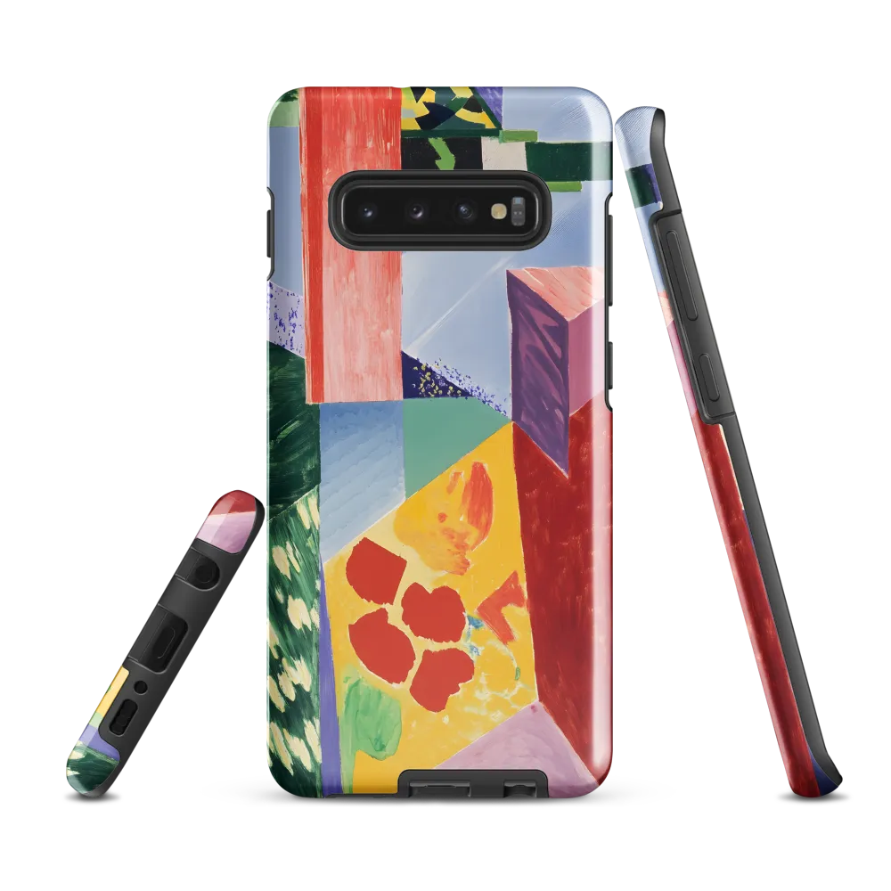 Interplay of Geometry and Color | Phone Case |  S10 Plus | Tough Case | Glossy