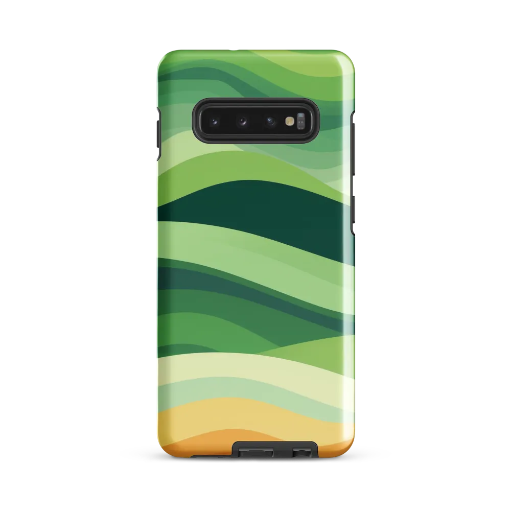 Waves of Tranquility | Phone Case |  S10 Plus | Tough Case | Glossy