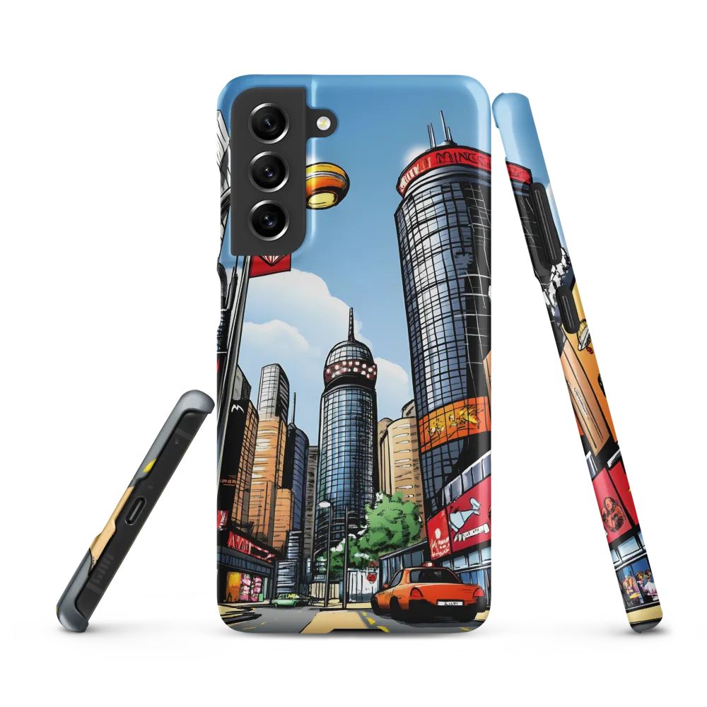 Urban Pulse: A Comic Cityscape
