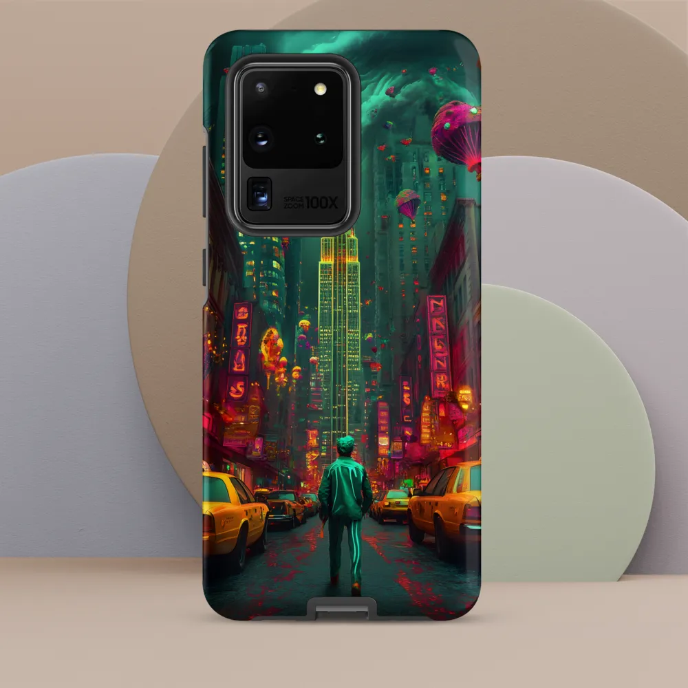 Neon Dreams: A Surreal Urban Journey