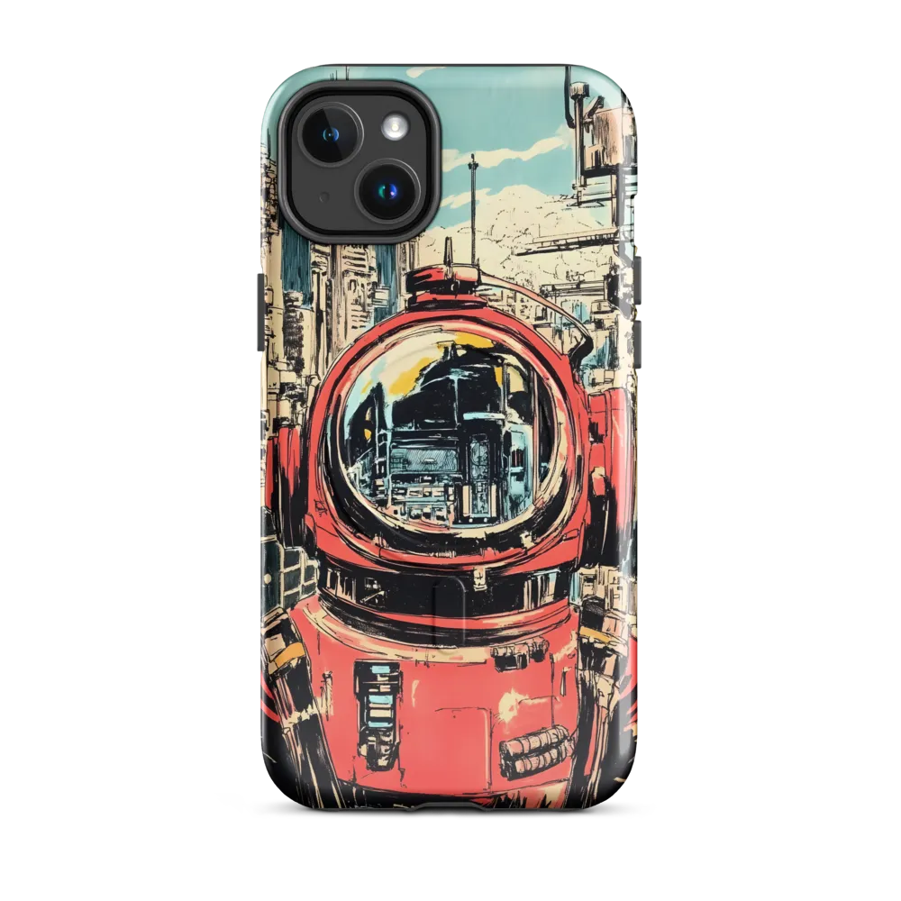 Reflections of Tomorrow | Phone Case |  14 Plus | MagSafe® Tough Case | Glossy