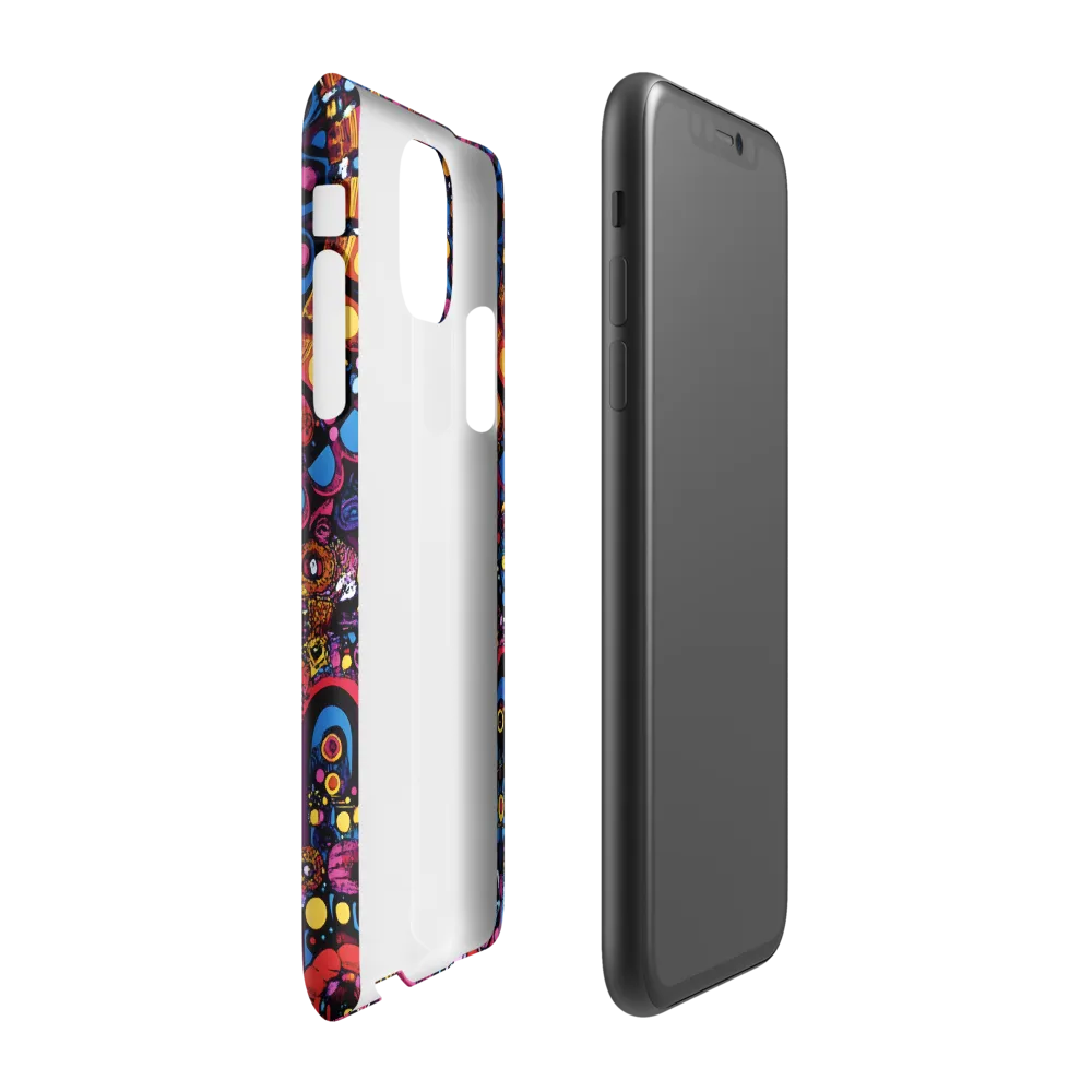 Whimsical Mandala Symphony | Phone Case |  11 | Snap Case | Glossy