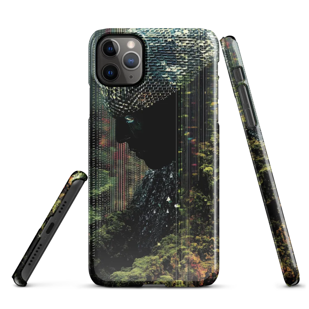 Digital Reverie: The Surreal Portrait of Nature | Phone Case |  11 Pro Max | Snap Case | Glossy