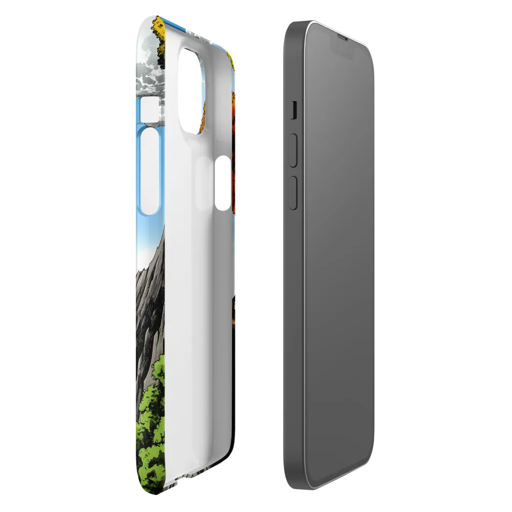 Majestic Serenity: A Journey Through Nature | Phone Case |  14 Plus | Snap Case | Matte